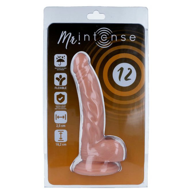 Meneer Intens – 12 Realistische Penissen 18,2 Cm