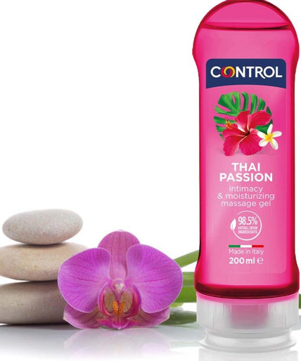 CONTROL - 2-IN-1 MASSAGE & PLEASURE THAI PASSION 200 ML CONTROL - 2-IN-1 MASSAGE & PLEASURE THAI PASSION 200 ML