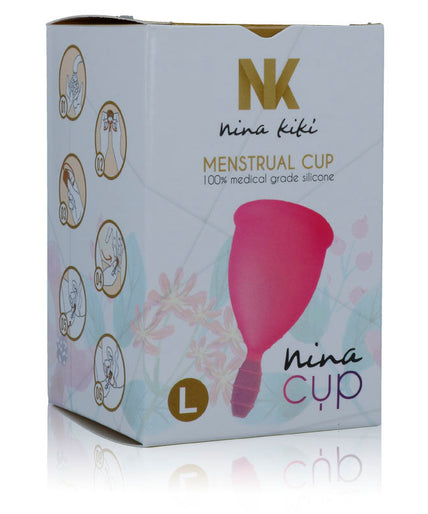 NINA KIKÍ - MENSTRUATIECUP ROZE - MAAT L NINA KIKÍ - MENSTRUATIECUP ROZE - MAAT L
