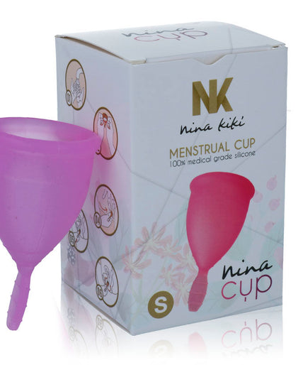 NINA KIKÍ - MENSTRUAL CUP PURPLE - SIZE S NINA KIKÍ - MENSTRUAL CUP PURPLE - SIZE S