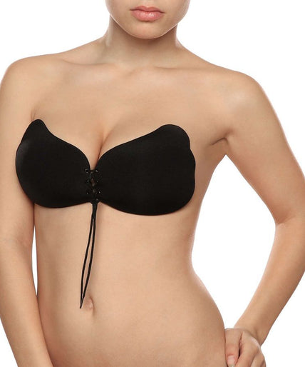 BYE-BRA - LACE-IT VERBETERING PUSH-UP ZWART CUP D BYE-BRA - LACE-IT VERBETERING PUSH-UP ZWART CUP D
