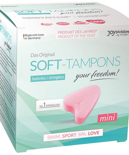 JOYDIVISION SOFT-TAMPONS - ORIGINELE SOFT-TAMPONS MINI 3 STUKS JOYDIVISION SOFT-TAMPONS - ORIGINELE SOFT-TAMPONS MINI 3 STUKS