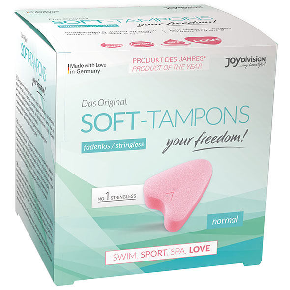 Joydivision zachte tampons – originele zachte tampons 3 stuks
