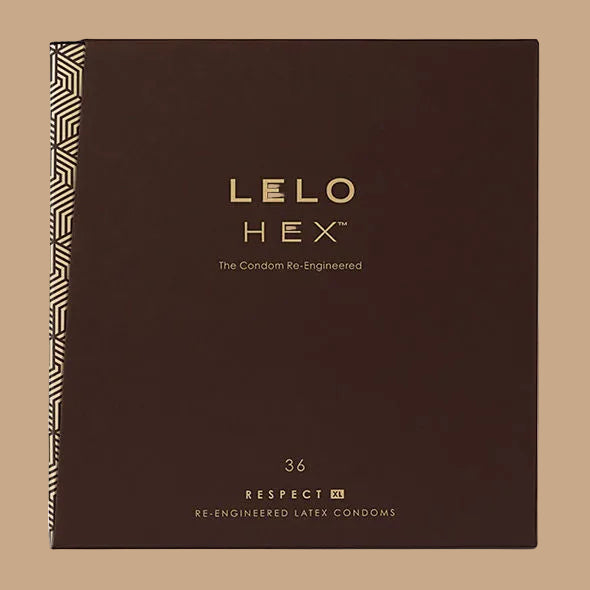 LELO – HEX Condoms Respect XL – 36 Pack
