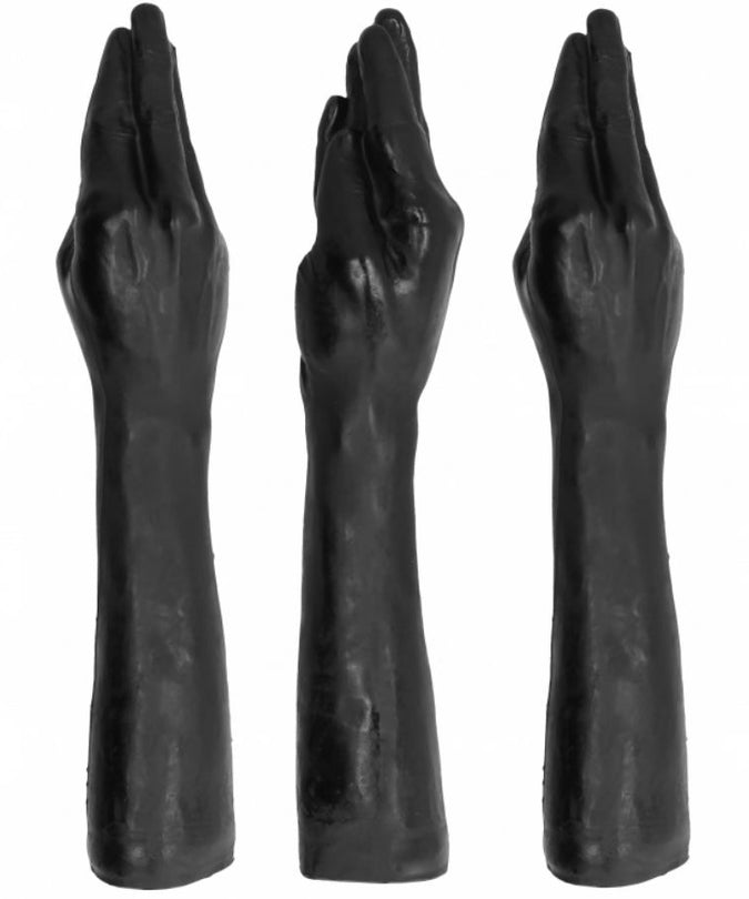GEHEEL ZWART - VUIST REUZEN VUISTING 40 CM