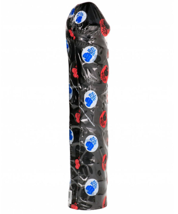 All Black – Giant Zachte Fisting Dildo Zwart 32 Cm