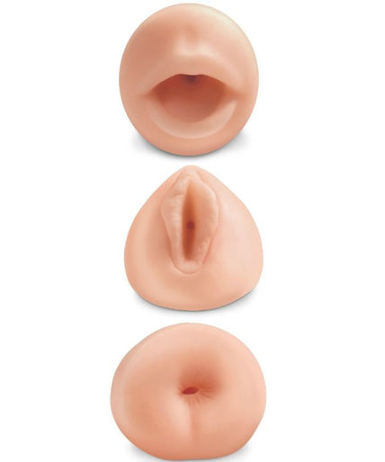 EXTREME TOYZ - ALL 3 HOLES KIT 3 MASTURBATORS EXTREME TOYZ - ALL 3 HOLES KIT 3 MASTURBATORS