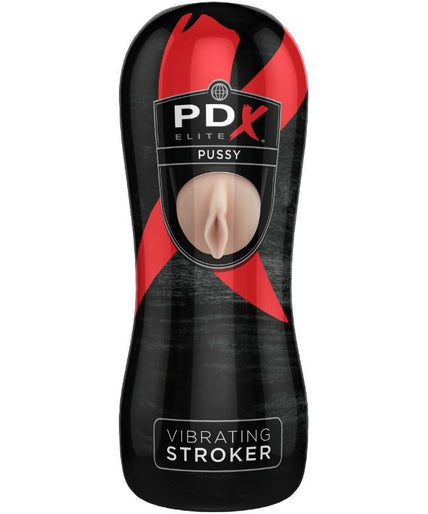 PDX ELITE - VIBRATING PUSSY STROKER PDX ELITE - VIBRATING PUSSY STROKER
