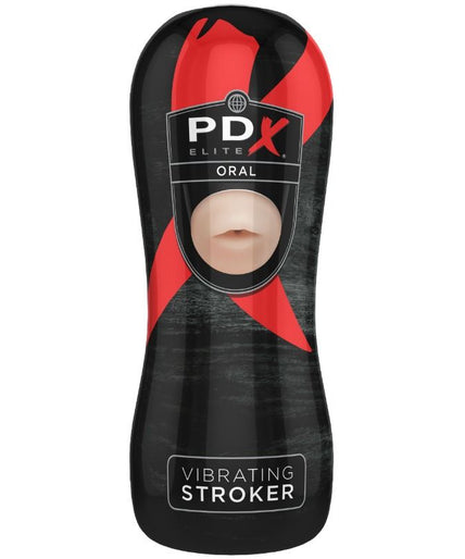 PDX ELITE - VIBRATING ORAL STROKER PDX ELITE - VIBRATING ORAL STROKER