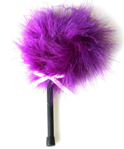 SECRETPLAY - PINK PURPLE MARABOU DUSTER SECRETPLAY - PINK PURPLE MARABOU DUSTER