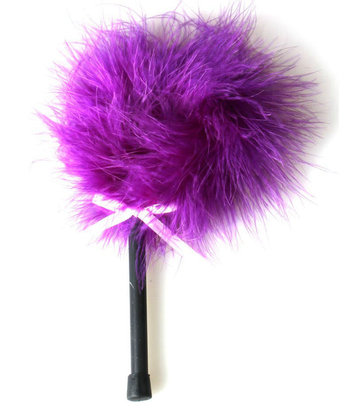 SECRETPLAY - PINK PURPLE MARABOU DUSTER