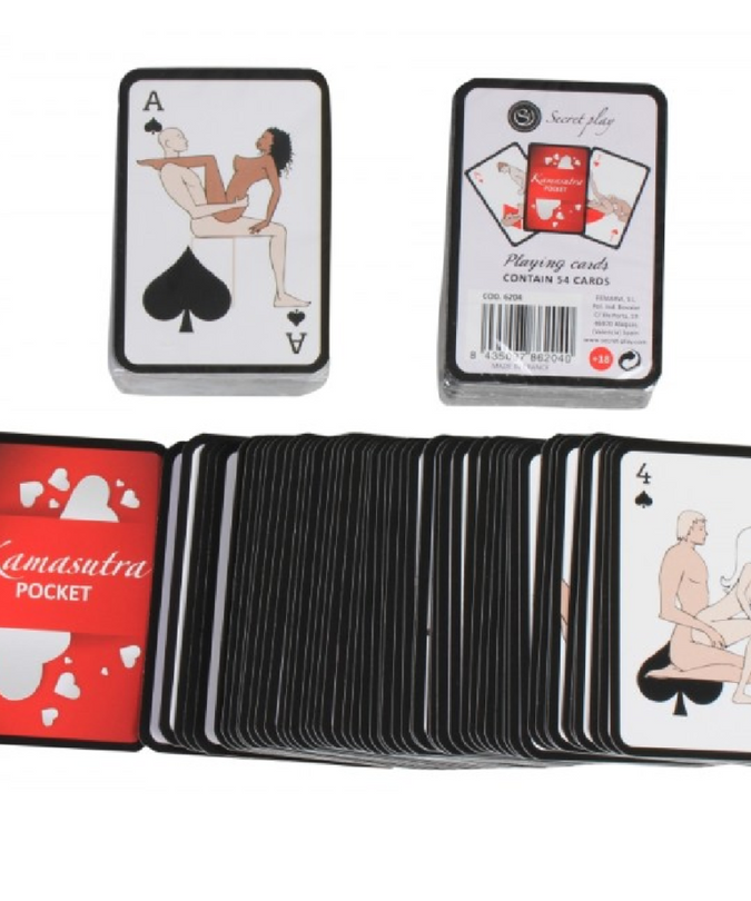 SECRETPLAY - ZAKKAMASUTRA SPEELKAARTEN (ES/EN/PT/IT/FR/DE)