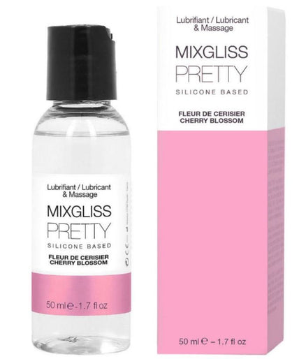 MIXGLISS - MOOI GLIJMIDDEL OP SILICONENBASIS KERSENBLOESEM 50 ML MIXGLISS - MOOI GLIJMIDDEL OP SILICONENBASIS KERSENBLOESEM 50 ML