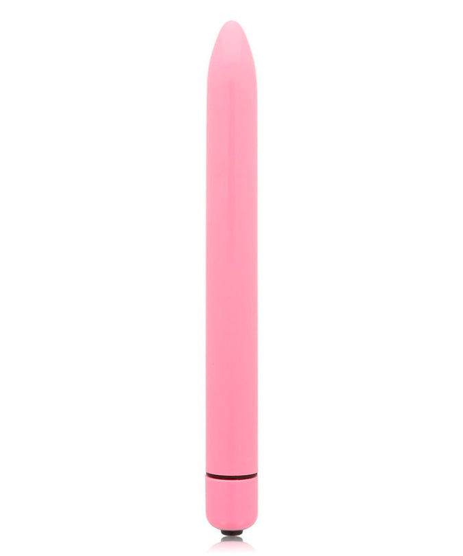 GLOSSY - SLIM VIBRATOR PINK