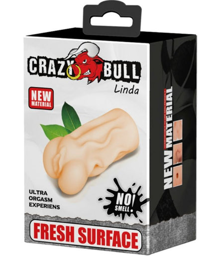 CRAZY BULL - LINDA VAGINA MASTURBATOR 13.7 CM CRAZY BULL - LINDA VAGINA MASTURBATOR 13.7 CM