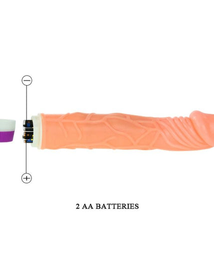 BAILE - WAVES OF PLEASURE REALISTIC VIBRATING 22.5 CM BAILE - WAVES OF PLEASURE REALISTIC VIBRATING 22.5 CM
