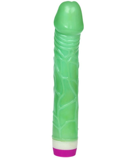 BAILE - WAVES OF PLEASURE VIBRATOR 23 CM GREEN BAILE - WAVES OF PLEASURE VIBRATOR 23 CM GREEN