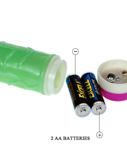 BAILE - WAVES OF PLEASURE VIBRATOR 23 CM GREEN BAILE - WAVES OF PLEASURE VIBRATOR 23 CM GREEN