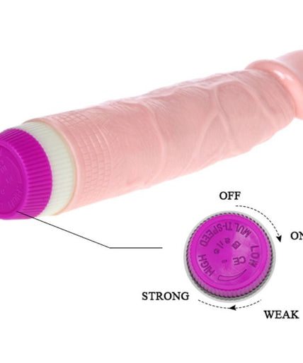 BAILE - REALISTIC VIBRATOR FOR BEGINNERS 21.5 CM BAILE - REALISTIC VIBRATOR FOR BEGINNERS 21.5 CM