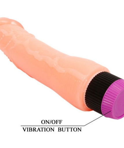 BAILE - NATURAL FLEXIBLE REALISTIC VIBRATOR 24 CM BAILE - NATURAL FLEXIBLE REALISTIC VIBRATOR 24 CM
