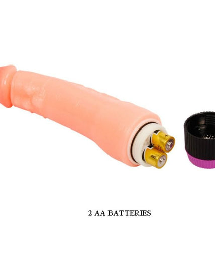 BAILE - NATURAL FLEXIBLE REALISTIC VIBRATOR 24 CM BAILE - NATURAL FLEXIBLE REALISTIC VIBRATOR 24 CM