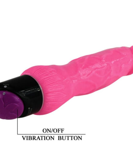 BAILE - COLORFUL SEX REALISTIC VIBRATOR PINK 24 CM BAILE - COLORFUL SEX REALISTIC VIBRATOR PINK 24 CM