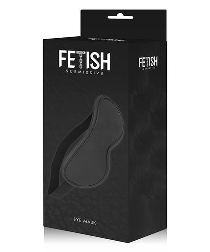 FETISH SUBMISSIVE - VEGAN LEATHER MASK II WITH NOPRENE LINING FETISH SUBMISSIVE - VEGAN LEATHER MASK II WITH NOPRENE LINING