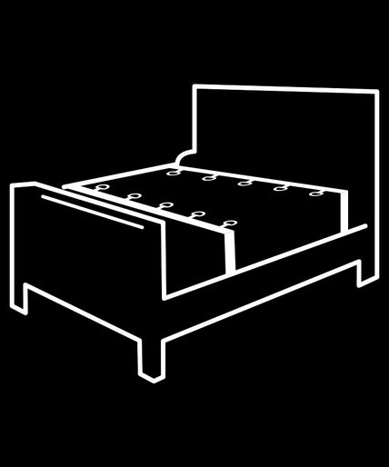 FETISH SUBMISSIVE - LUXURY BED TIES SET WITH NOPRENE LINING FETISH SUBMISSIVE - LUXURY BED TIES SET WITH NOPRENE LINING