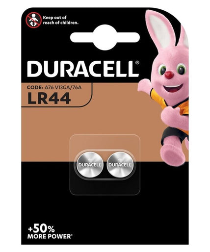 Duracell – Batterij LR44 1,5V 2 Stuks Duracell – Batterij LR44 1,5V 2 Stuks