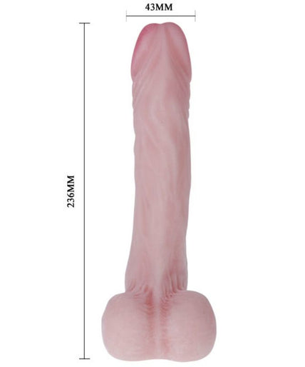 BAILE - NATUURLIJKE REALISTISCHE PENISDILDO BAILE - NATUURLIJKE REALISTISCHE PENISDILDO