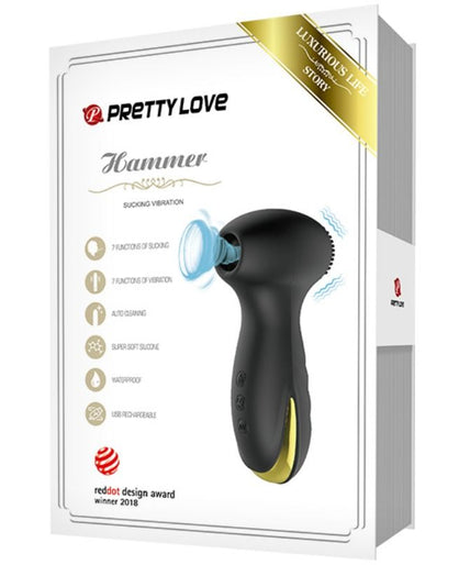 PRETTY LOVE - SMART HAMMER VIBRATION AND SUCTION PRETTY LOVE - SMART HAMMER VIBRATION AND SUCTION