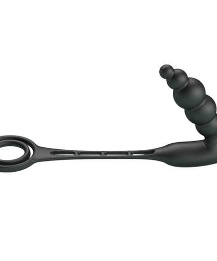 PRETTY LOVE - PENIS RINGS WITH VIBRATOR PLUG PRETTY LOVE - PENIS RINGS WITH VIBRATOR PLUG