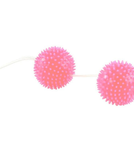 BAILE - A DEEPLY PLEASURE PINK TEXTURED BALLS 3.6 CM BAILE - A DEEPLY PLEASURE PINK TEXTURED BALLS 3.6 CM