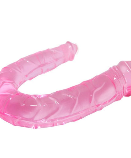 BAILE - DOUBLE DONG DOUBLE PINK DILDO BAILE - DOUBLE DONG DOUBLE PINK DILDO