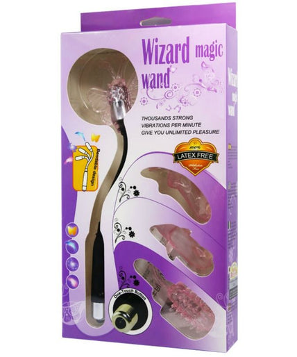 BAILE - WIZARD MAGIC WAND STIMULATOR WITH VIBRATION BAILE - WIZARD MAGIC WAND STIMULATOR WITH VIBRATION