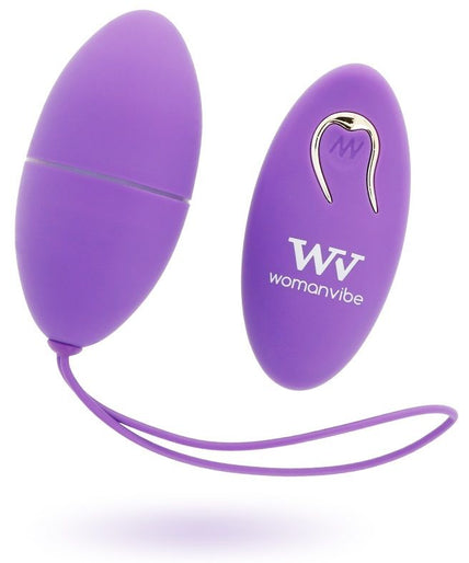 WOMANVIBE - ALSAN SILICONE REMOTE CONTROL EGG PURPLE WOMANVIBE - ALSAN SILICONE REMOTE CONTROL EGG PURPLE