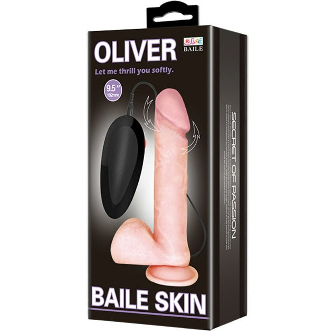 BAILE - OLIVER REALISTISCHE VIBRATOR MET ROTATIEFUNCTIE