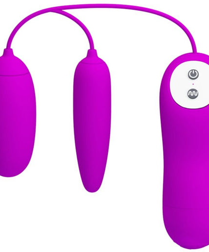 PRETTY LOVE - IRMA DOUBLE VIBRATING EGG PRETTY LOVE - IRMA DOUBLE VIBRATING EGG