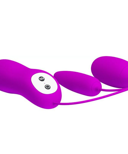 PRETTY LOVE - IRMA DOUBLE VIBRATING EGG PRETTY LOVE - IRMA DOUBLE VIBRATING EGG