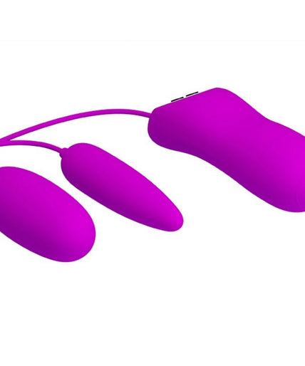 PRETTY LOVE - IRMA DOUBLE VIBRATING EGG PRETTY LOVE - IRMA DOUBLE VIBRATING EGG