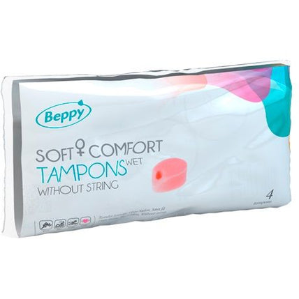 BEPPY - ZACHTE COMFORT TAMPONS NAT 4 STUKS BEPPY - ZACHTE COMFORT TAMPONS NAT 4 STUKS