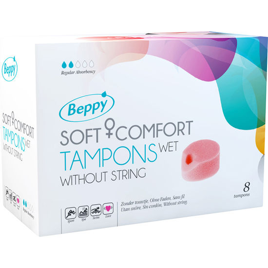 BEPPY - ZACHTE COMFORT TAMPONS NAT 8 STUKS