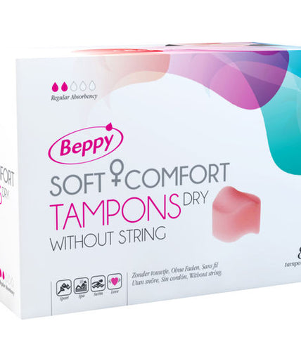 BEPPY - SOFT-COMFORT TAMPONS DROOG 8 STUKS BEPPY - SOFT-COMFORT TAMPONS DROOG 8 STUKS