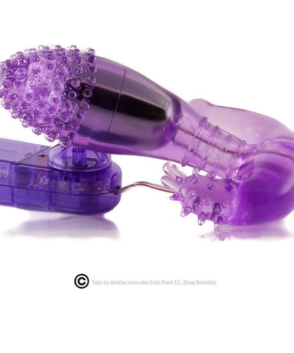 Baile – Lila Vaginaal en Anaal Stimulator met Vibratie Baile – Lila Vaginaal en Anaal Stimulator met Vibratie