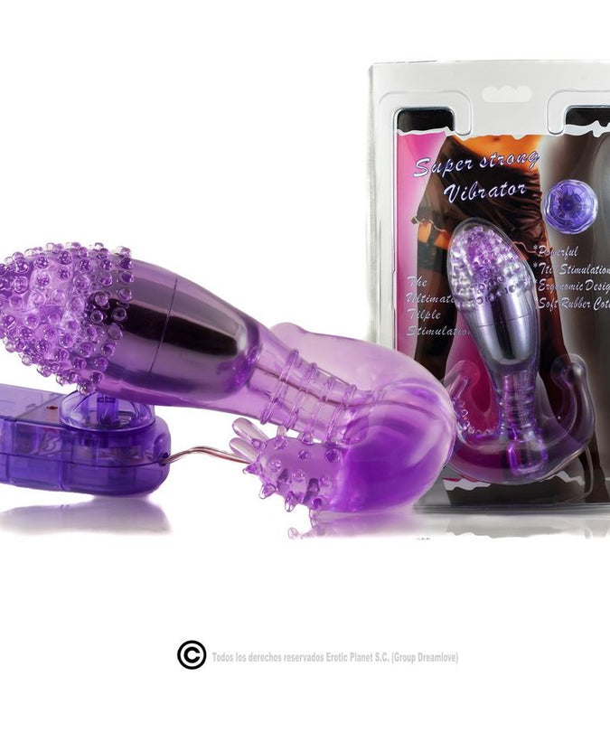 Baile – Lila Vaginaal en Anaal Stimulator met Vibratie