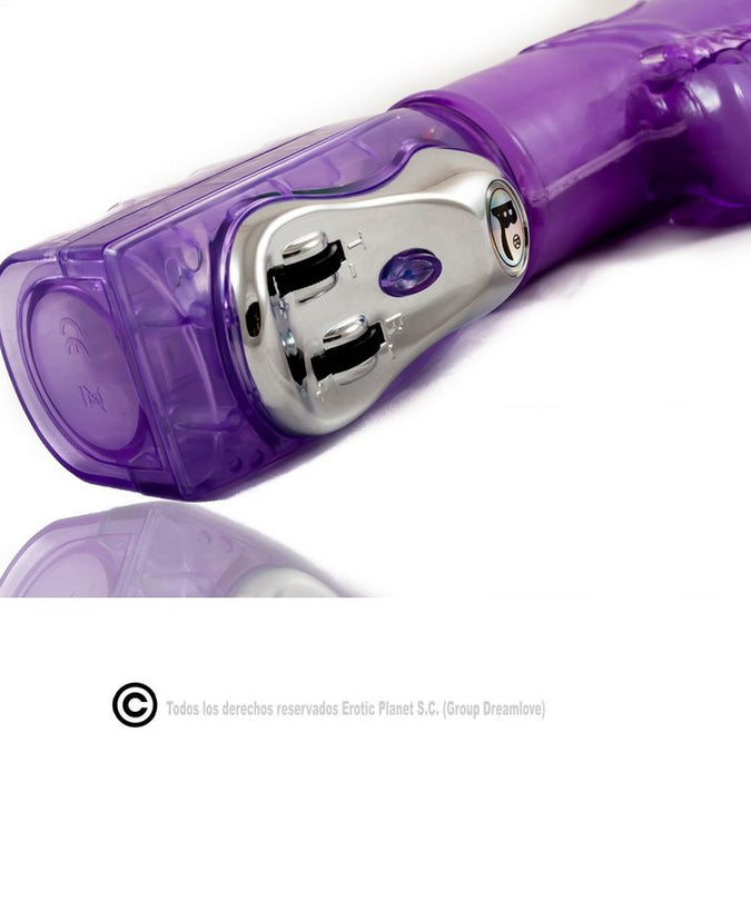 BAILE - LILAC RABBIT UP & DOWN ROTATOR SUPERSTIMULATOR