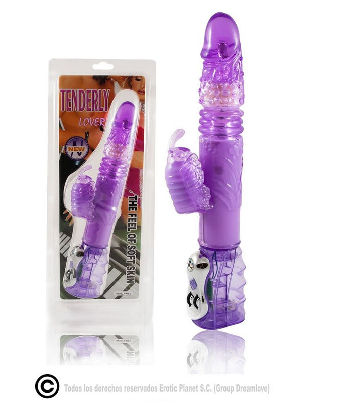 BAILE - LILAC RABBIT UP & DOWN ROTATOR SUPERSTIMULATOR