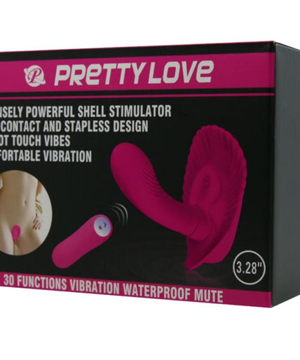 PRETTY LOVE - REMOTE CONTROL STIMULATING SHELL PRETTY LOVE - REMOTE CONTROL STIMULATING SHELL