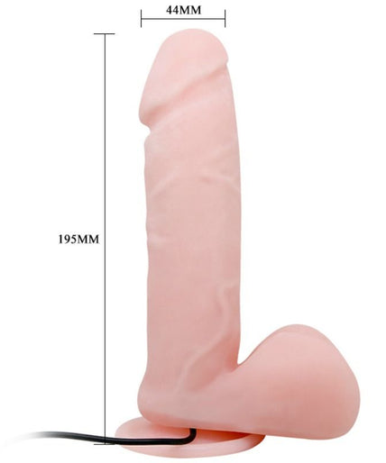 BAILE - OLIVER REALISTIC DILDO WITH VIBRATION BAILE - OLIVER REALISTIC DILDO WITH VIBRATION