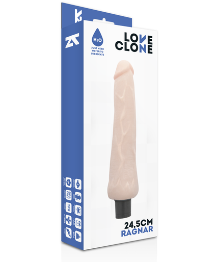 LOVECLONE - RAGNAR SELF LUBRICATION VIBRATOR 24.5 CM -O- 3.5 CM LOVECLONE - RAGNAR SELF LUBRICATION VIBRATOR 24.5 CM -O- 3.5 CM